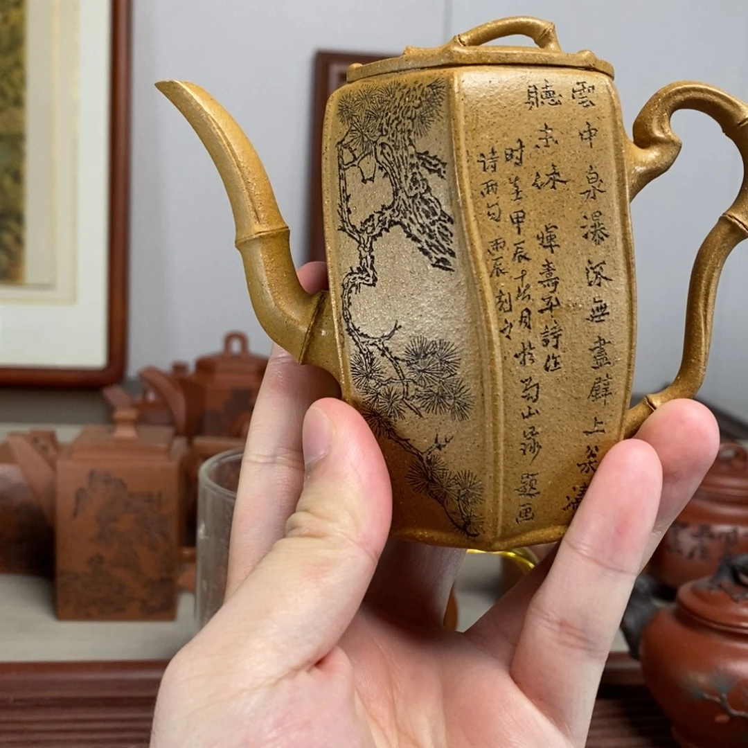 茶壶紫砂原矿泥料传统工艺制作