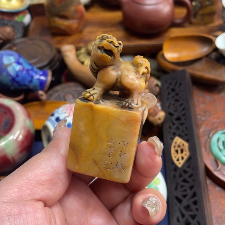 昌化石印石陶瓷艺术家的作品
