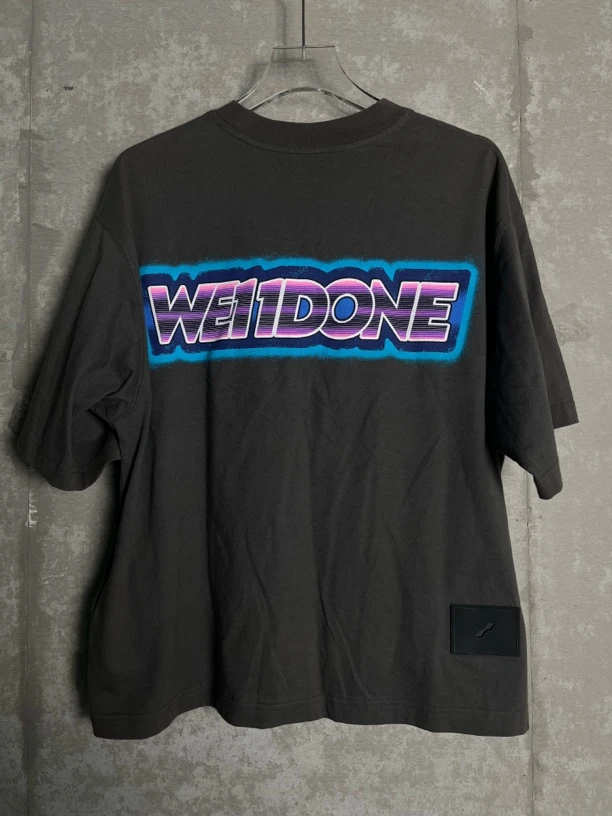未使用 maje 全新未使用/S*1/Welldone背后徽标logo短袖/07660
