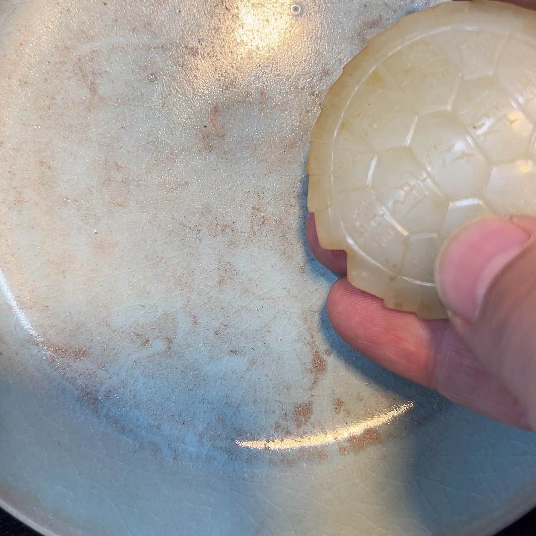 瓷片老**古五大名窑瓷器摆件瓷片