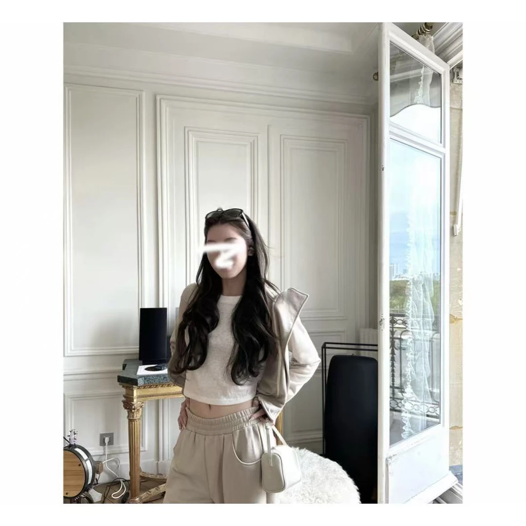 运动小个子韩版网红休闲高腰气质短裤休闲运动套装