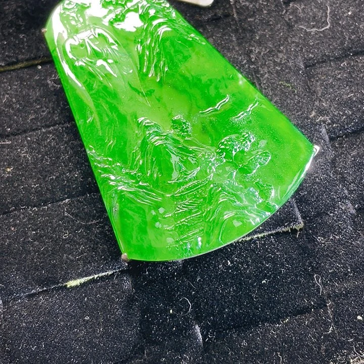 青***未镶嵌挂件翡翠42