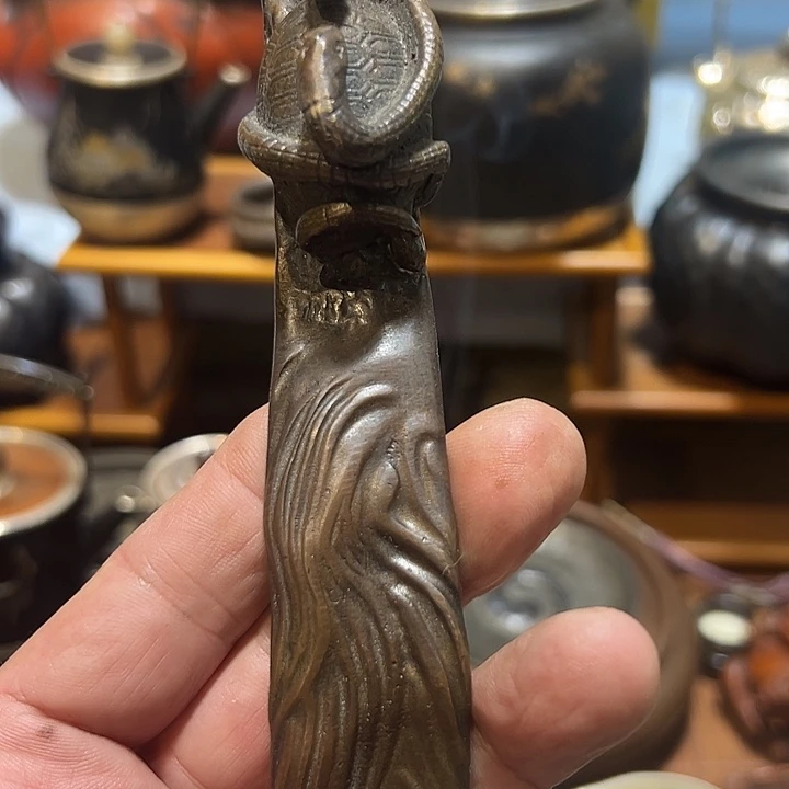 铜中古工艺品摆件