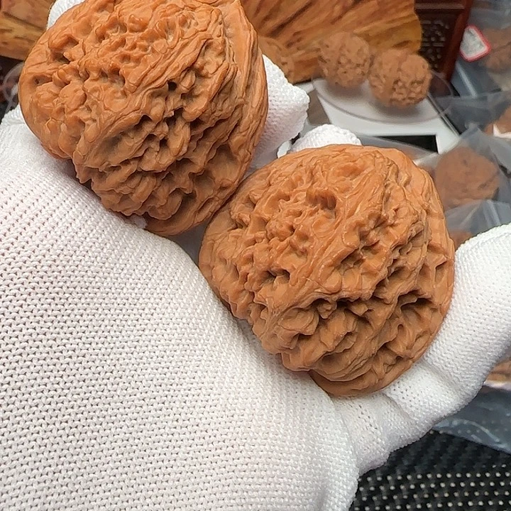 文玩核桃吊坠全品三角疆45