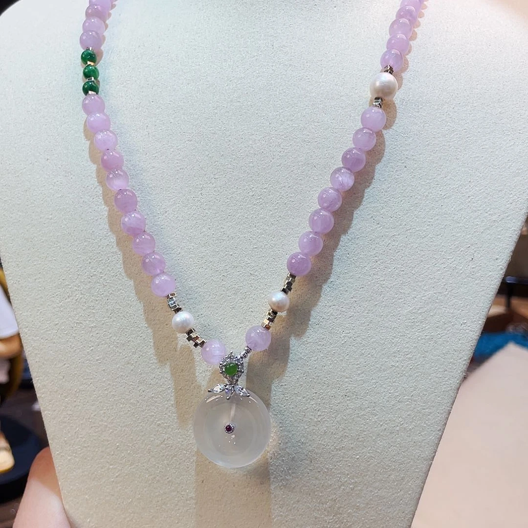 锂辉石项链未镶嵌锂辉石