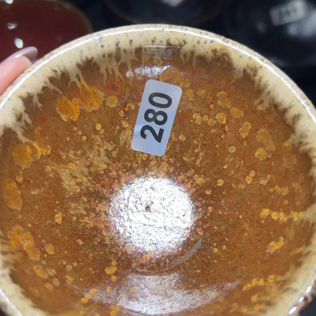 茶盏全手工原矿原釉建盏