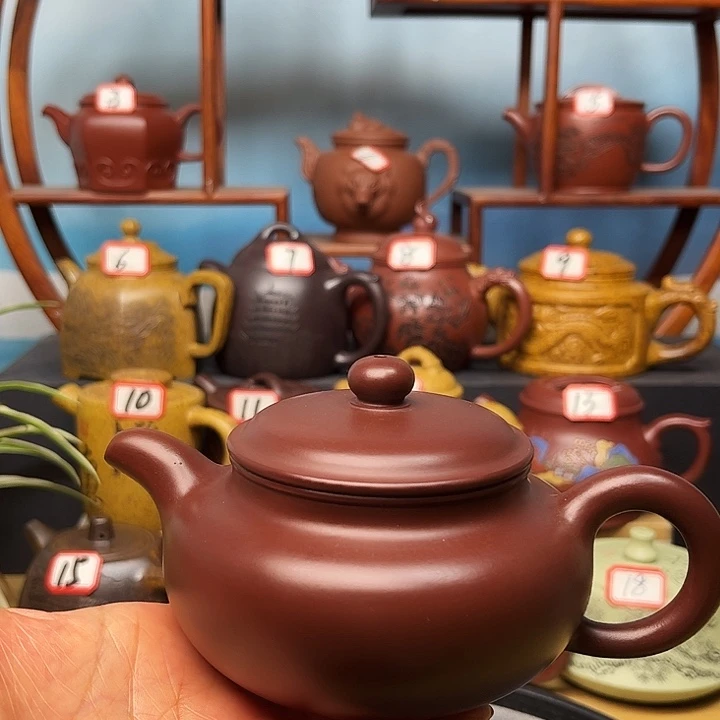 茶壶紫砂微瑕不带证书礼盒250cc