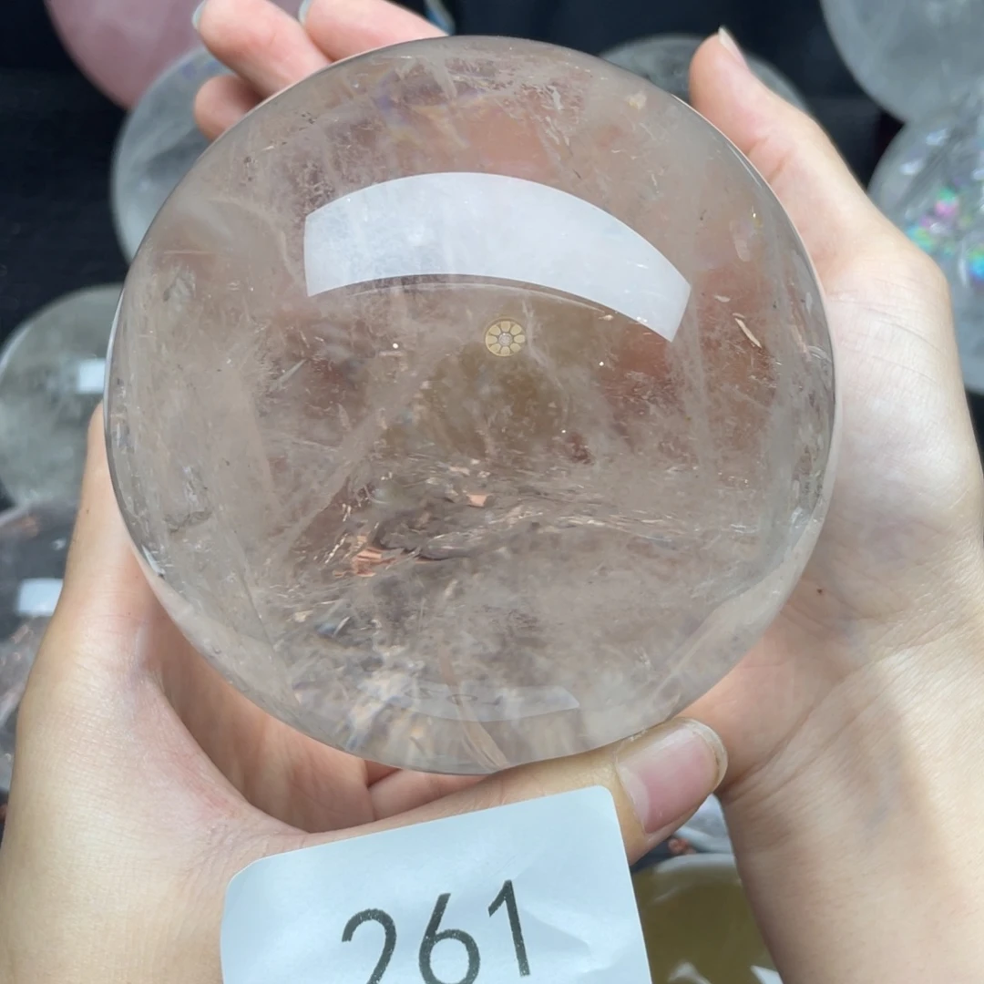 平***乐水晶珠宝半成品未镶嵌261 10.2CM