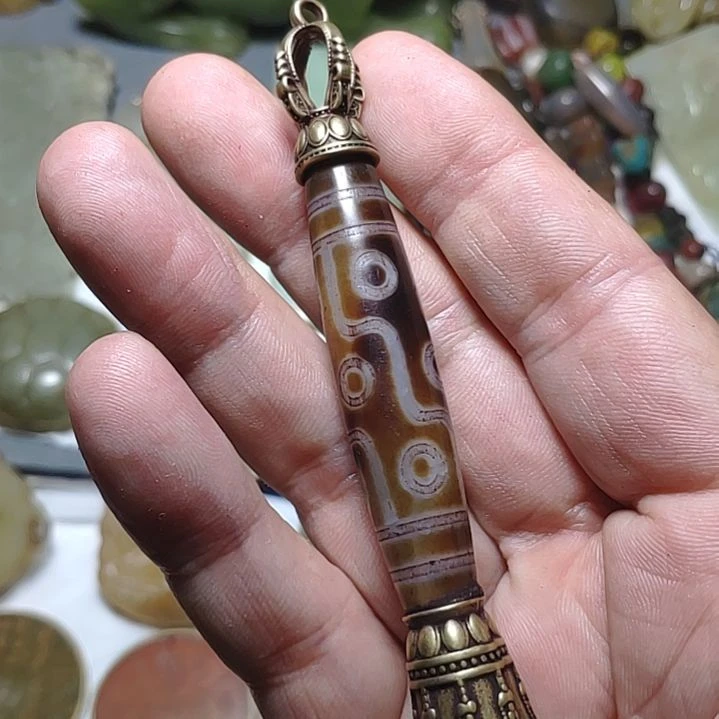 玛瑙/玉髓颈饰合金心*在