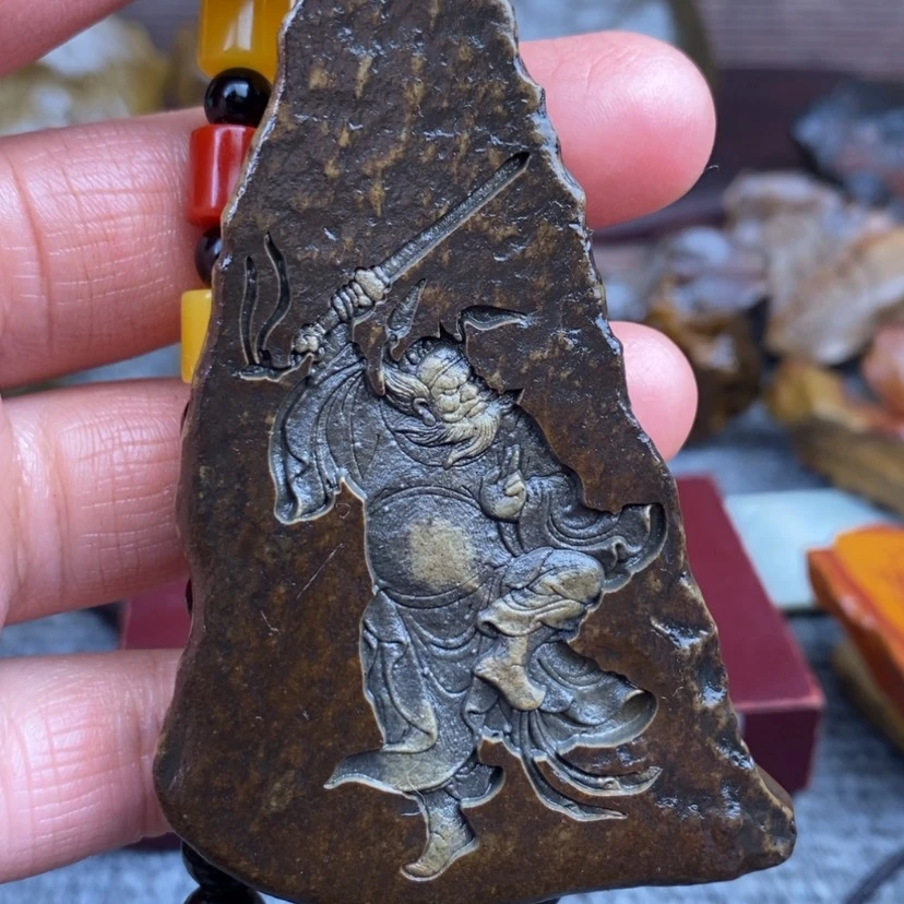 【闪购商品】原石雕刻手把件