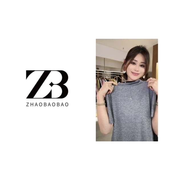 【ZHAOBAOBAO】简约休闲修身大T