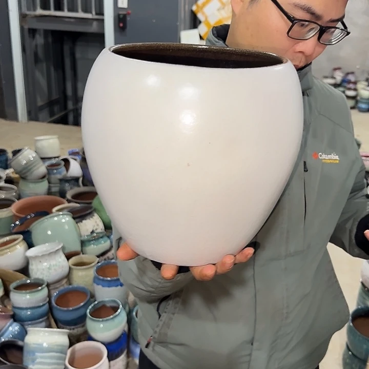 高度25口21啦啦花盆