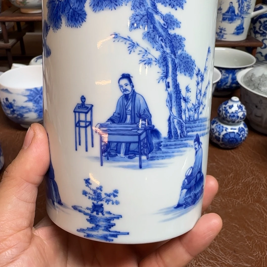 浩***辰摆件陶今天晚上的月亮很美