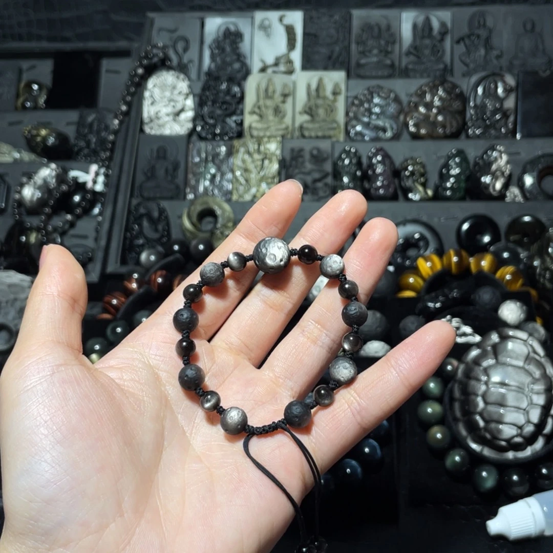 1***7黑曜岩未镶嵌珠宝奇石