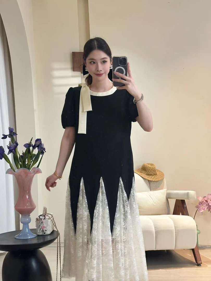 小闻原创设计 漫画森林 气质减龄夏季新款