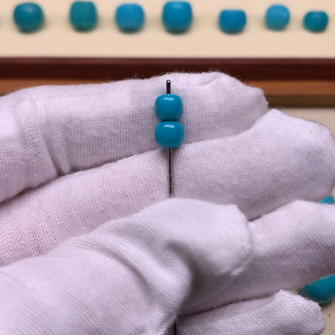 绿松石未镶嵌天然原矿绿松石老型5.5