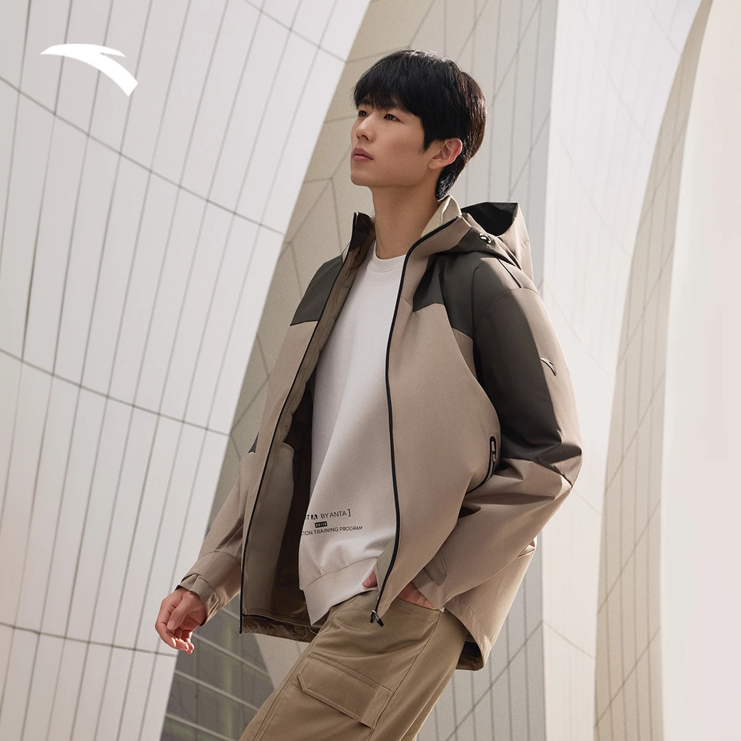 安踏氢羽绒丨羽绒内胆防泼水外套冬季可拆卸两件套