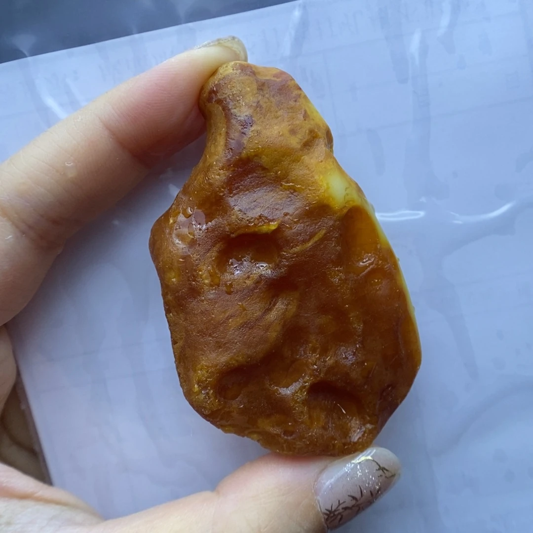 未镶嵌定制蜜蜡郎