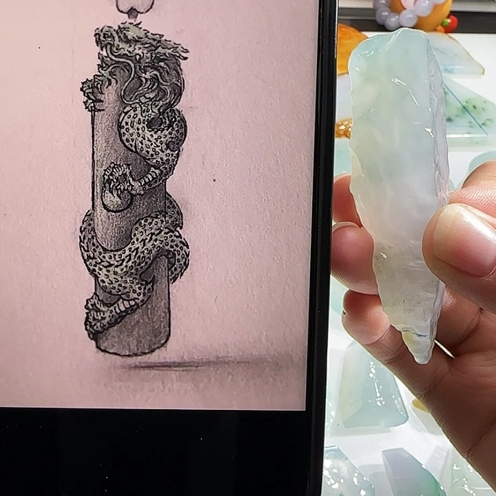 定制翡翠未镶嵌翡翠定制