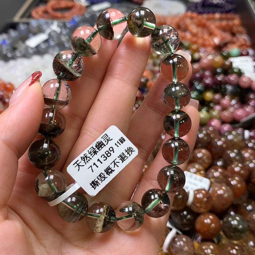 水晶手链未镶嵌，