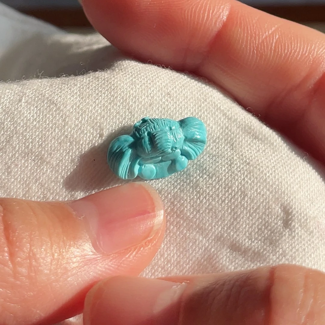 绿松石未镶嵌配饰