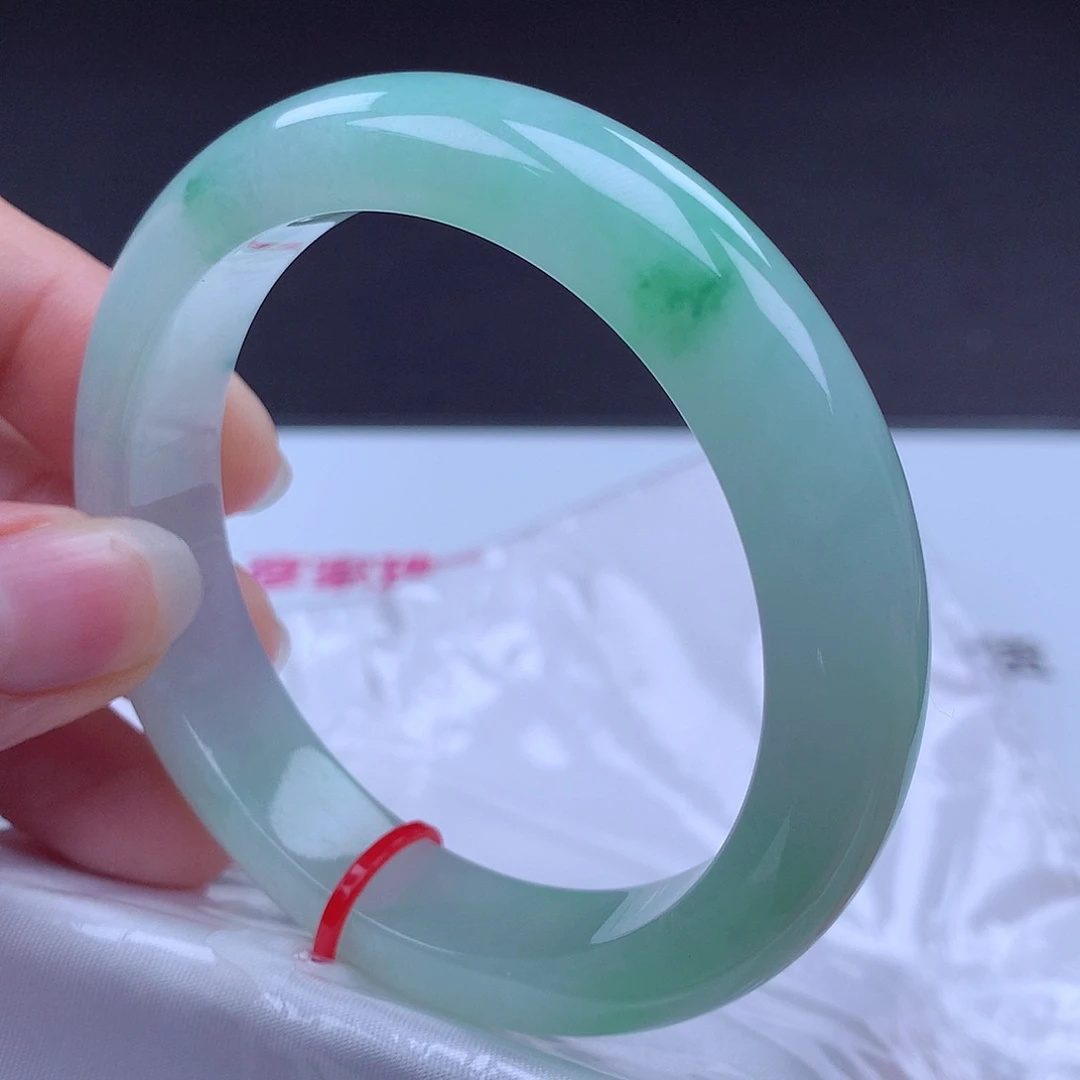 未镶嵌手镯翡翠手镯22063