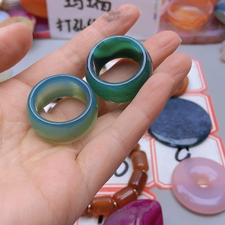 【闪购商品】玛瑙/玉髓珠宝半成品未镶嵌欣