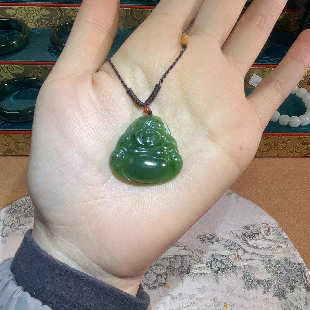 和田玉（糖玉）未镶嵌车挂