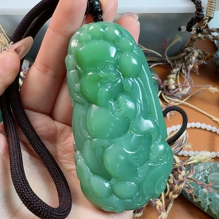 和田玉把件未镶嵌