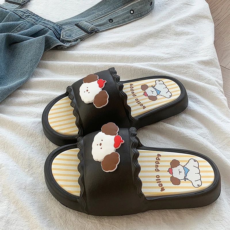 夏季外穿室内eva踩屎感新款卡通拖鞋女士防滑不臭学生宿舍一字拖