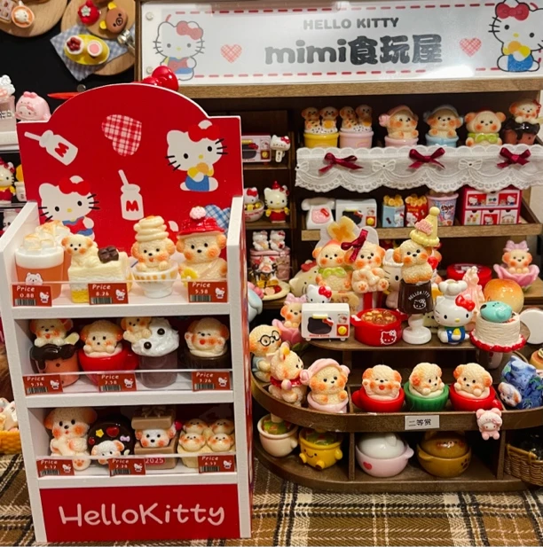 -食玩系拆拆对对碰-仿真食玩小面包小蛋糕 创意diy树脂饰品配件