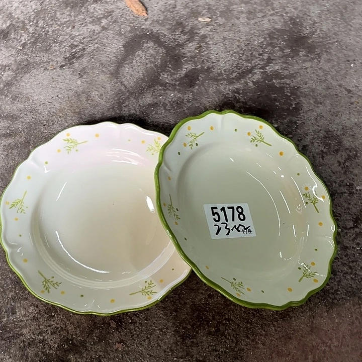 搪瓷外贸陶瓷餐具用品微瑕5178