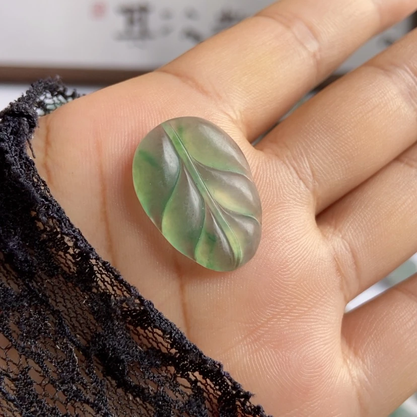 【闪购商品】未镶嵌定制翡翠树叶