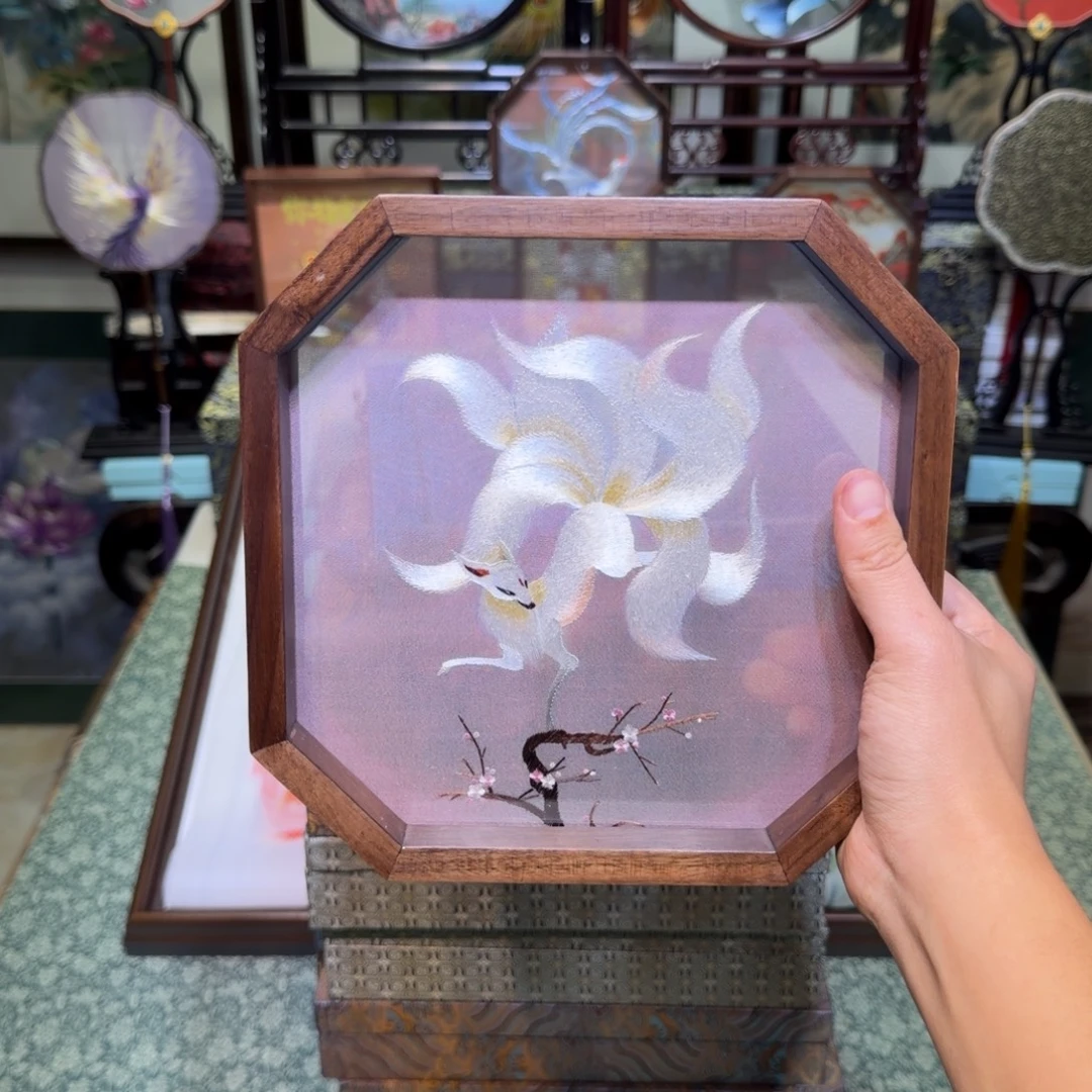 刺绣手工苏绣工艺制作技艺精湛