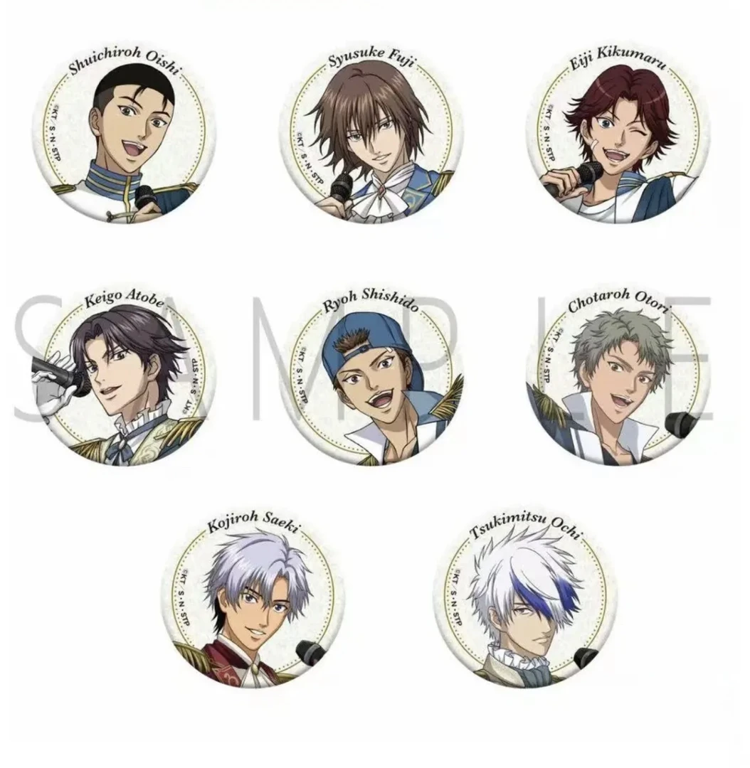 【拆盒】网球王子白色情人节吧唧白情立牌门票风特典徽章卡牌盲盒