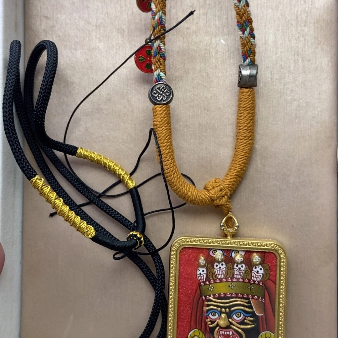 吊坠扎基拉姆纯手唐卡