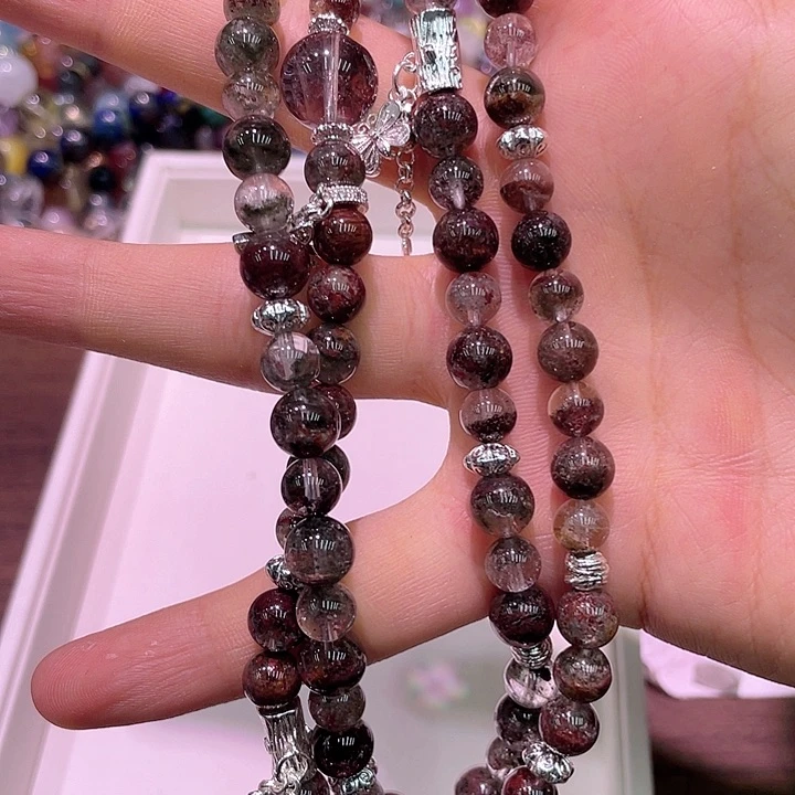水晶手链未镶嵌66高货幽灵
