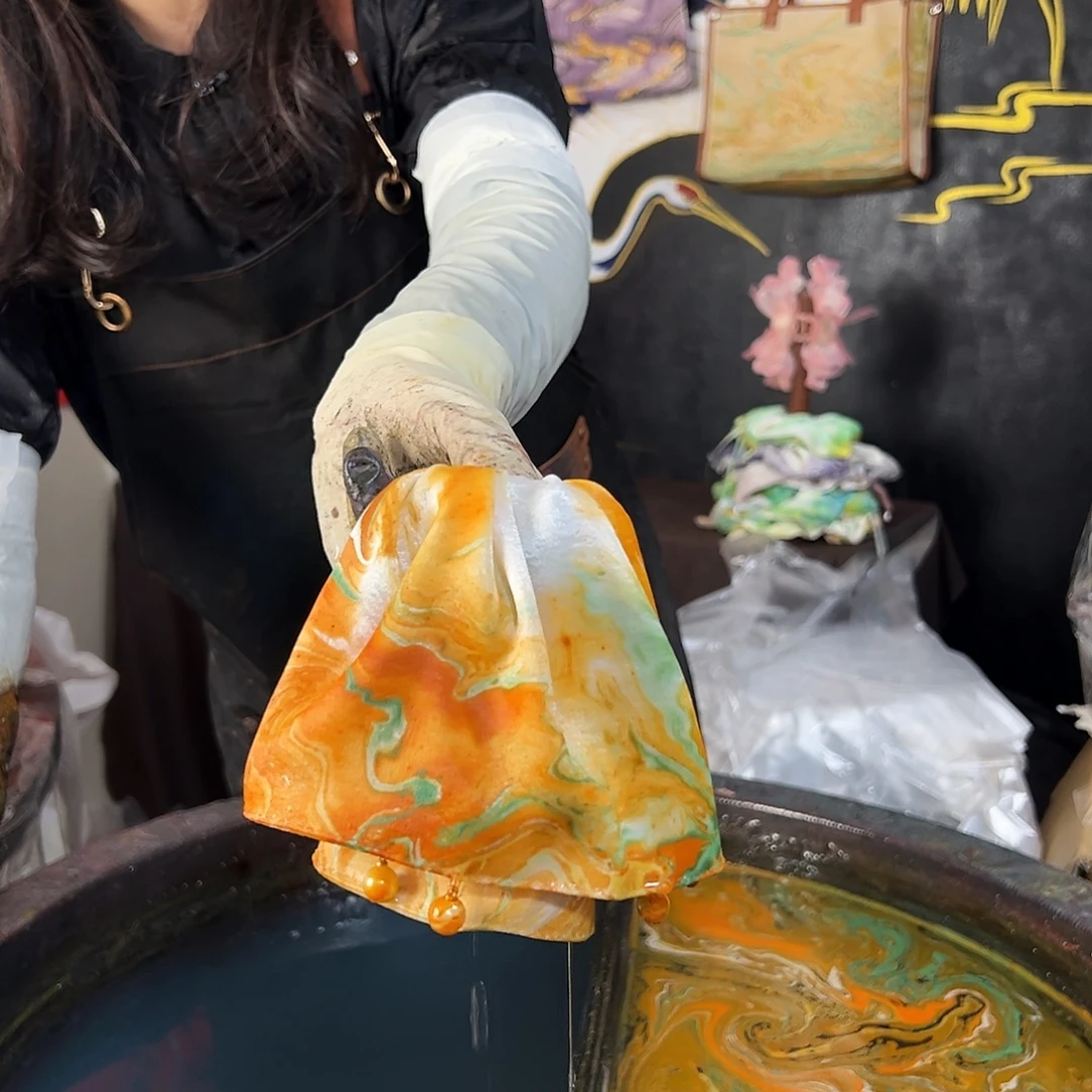 797裙摆抓夹凌霄花