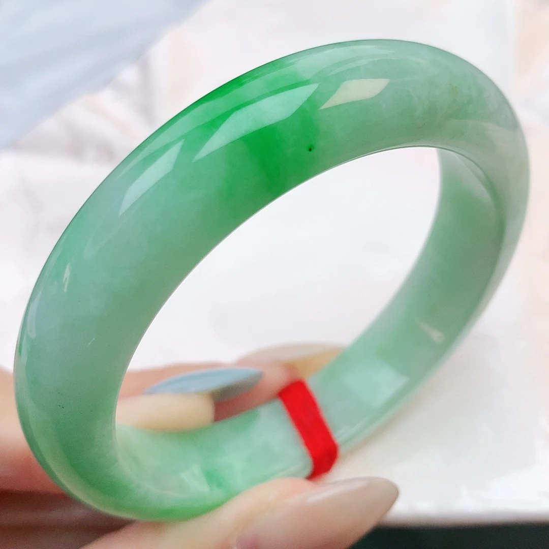 未镶嵌手镯翡翠53圈口882783