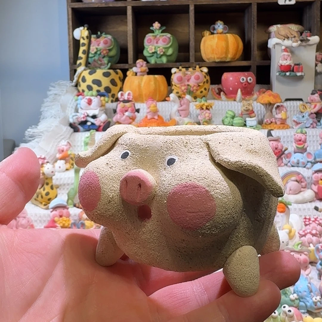 厂家直销手工花盆摆件