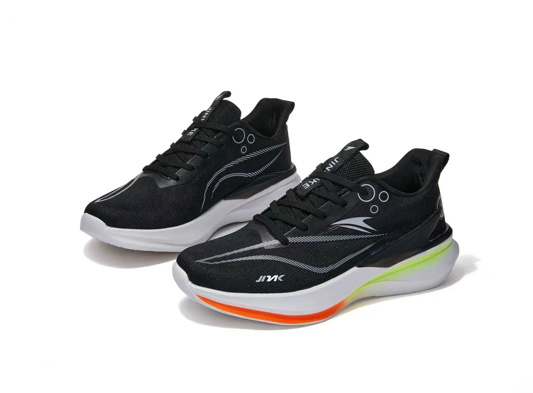 2025春夏款轻质缓震耐磨透气网面男女轻逸跑步运动鞋JLK8801