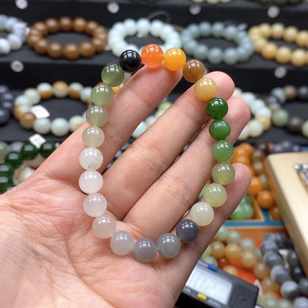 未镶嵌手串和田玉L卡8