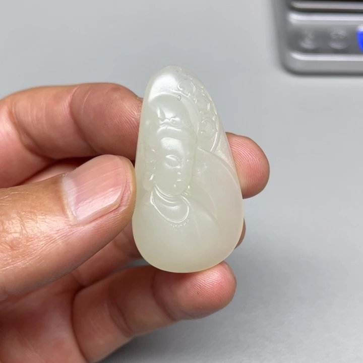 和田玉吊坠(不含链)未镶嵌༄***