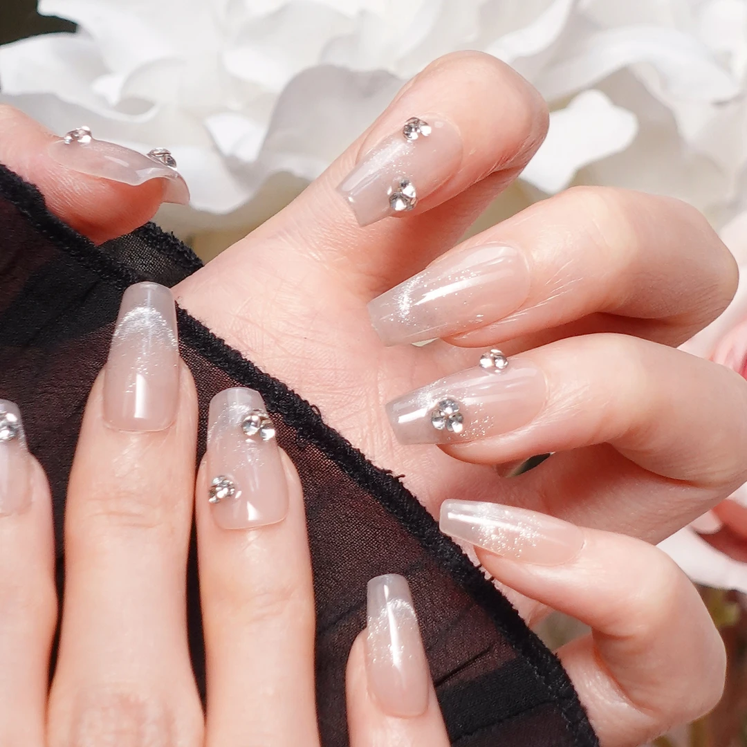 ROSE GUIDE ·伊能静同款 极光钻石 纯手工穿戴甲