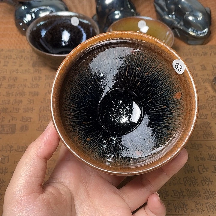 茶盏龙窑柴烧建盏63