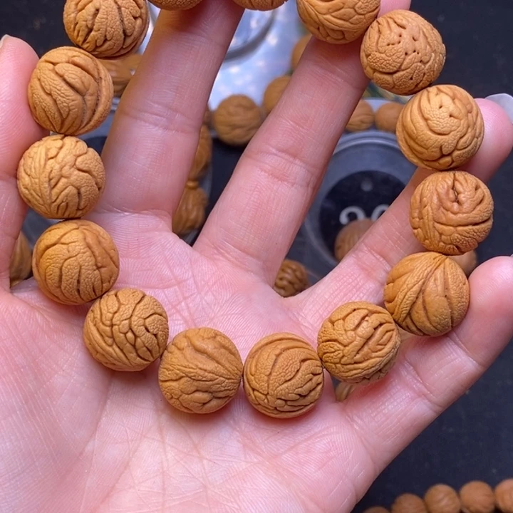 桃核吊坠秦岭龙纹桃核16