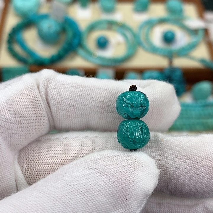 绿松石挂件未镶嵌