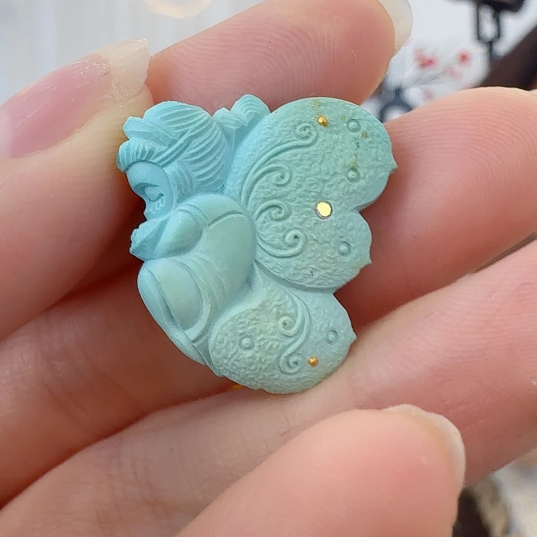 绿松石未镶嵌珠宝奇石