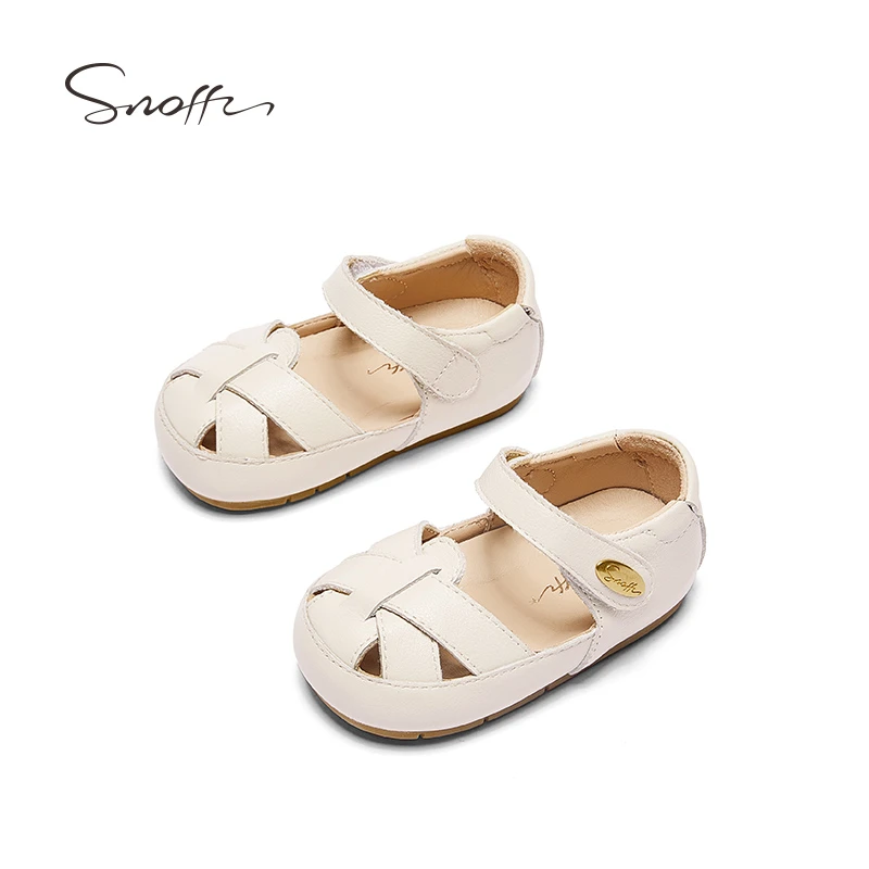 【断码捡漏】斯纳菲婴儿步前鞋夏季女宝宝凉鞋真皮幼儿室内鞋