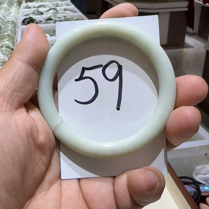 和田玉未镶嵌手镯878